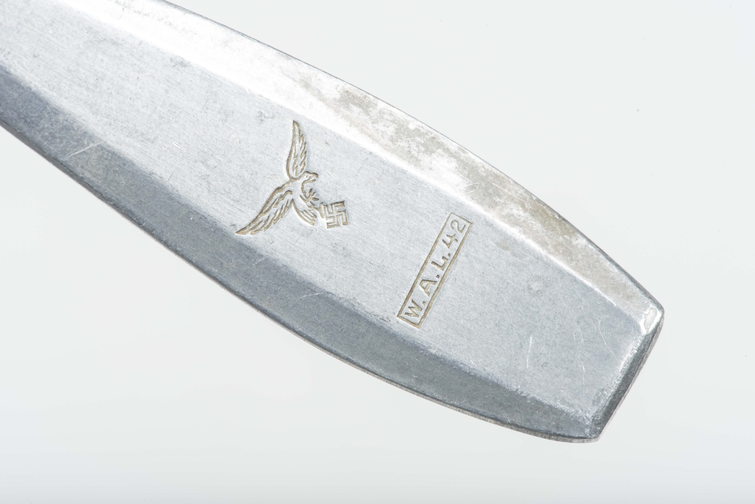 Luftwaffe Sauce serving spoon marked WAL 42 — image 2