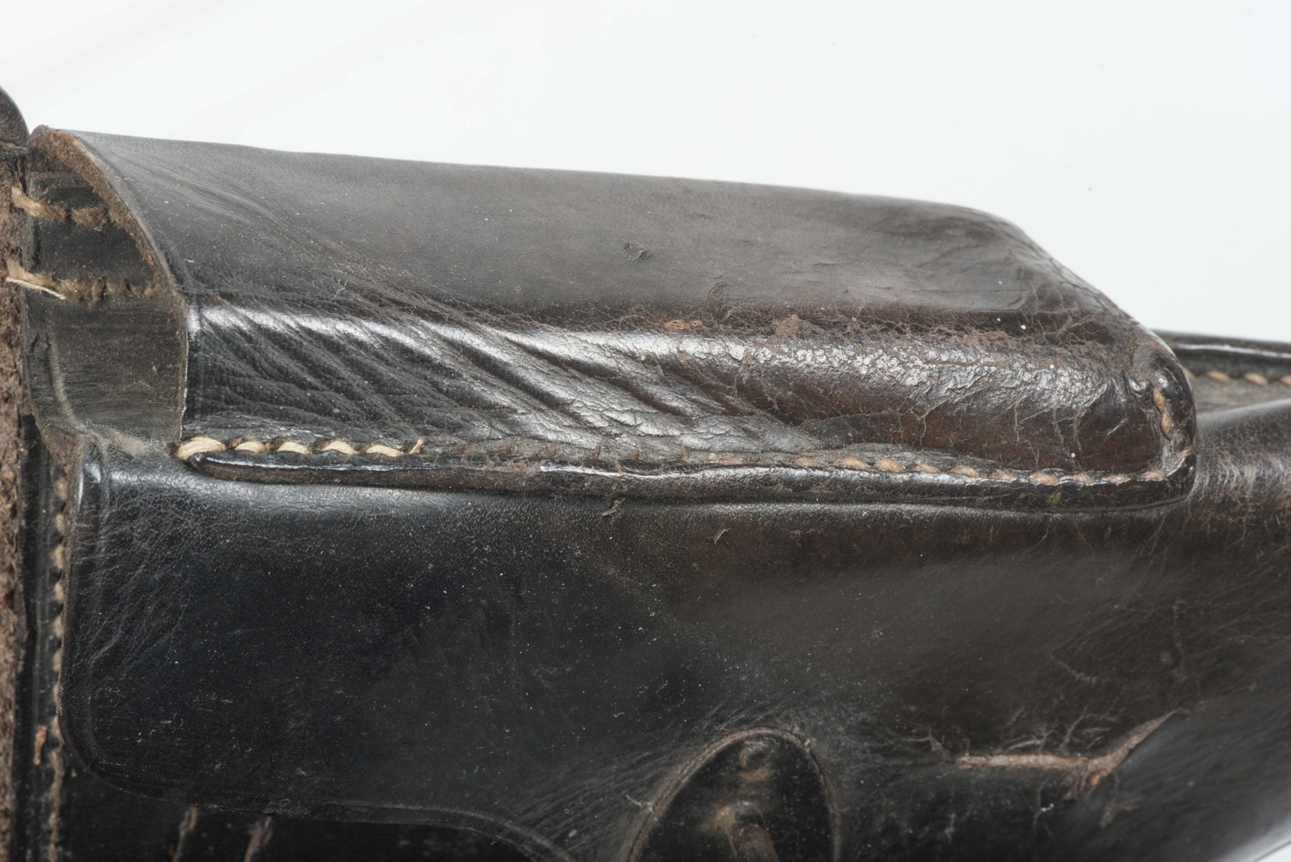 Battledamaged P38 holster marked CWW 1941 — image 12