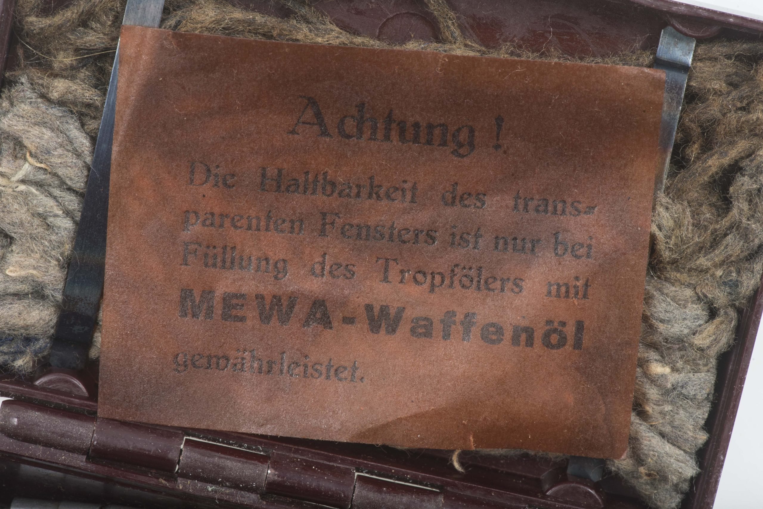 MeWa DRGM bakelite cleaning kit — image 6