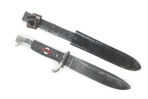Transitional Hitlerjugend knife marked RZM M7/66 Carl Eickhorn 38