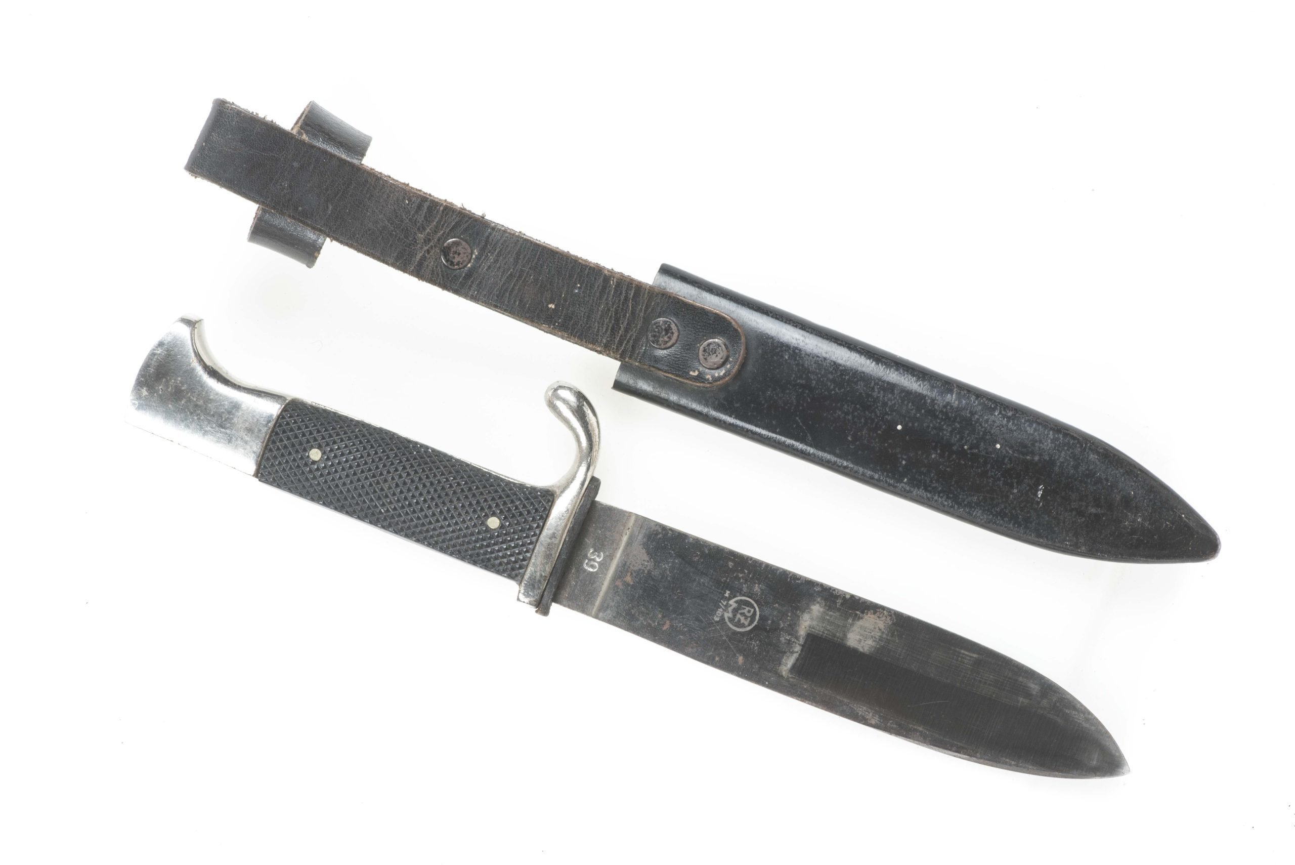 Hitlerjugend knife marked RZM M7/103 39 – Josef Hack — image 2
