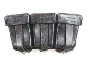 K98 ammunition pouch marked Erich Schüler, Hamburg 1937
