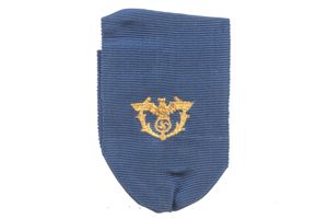 Polizei loyal service medal ribbon