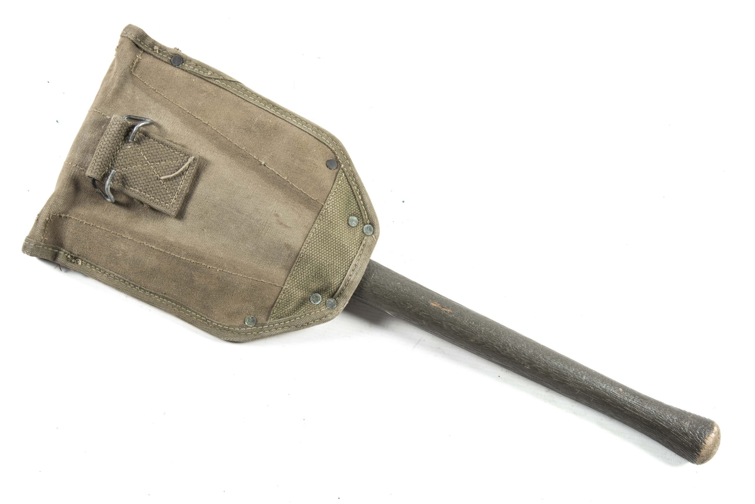 US Folding E-tool marked US Awning 1944 — image 2