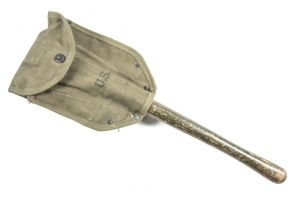 US Folding E-tool marked Kenwood Mfg Co 1944