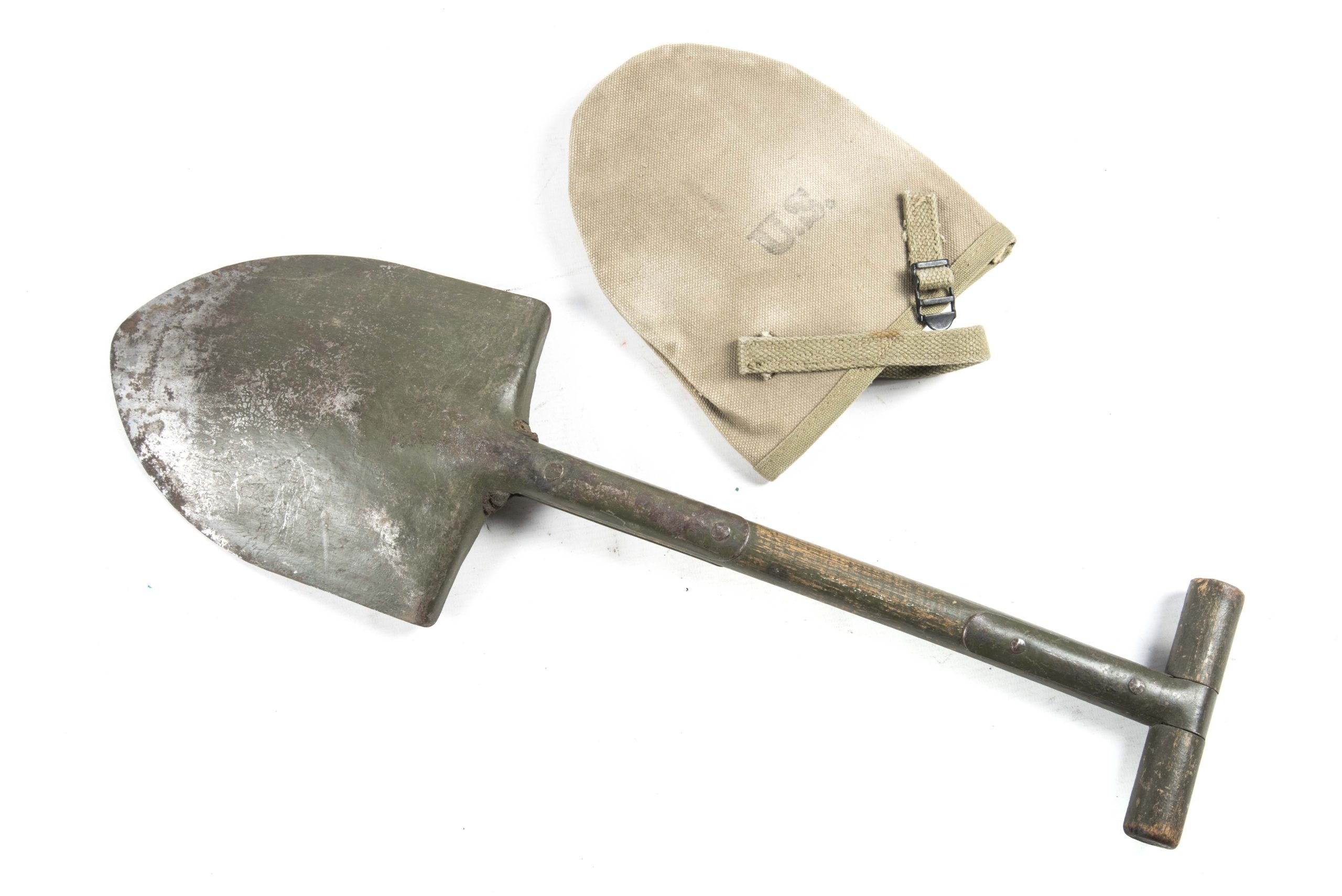 US T-handle shovel marked Kadin 1943