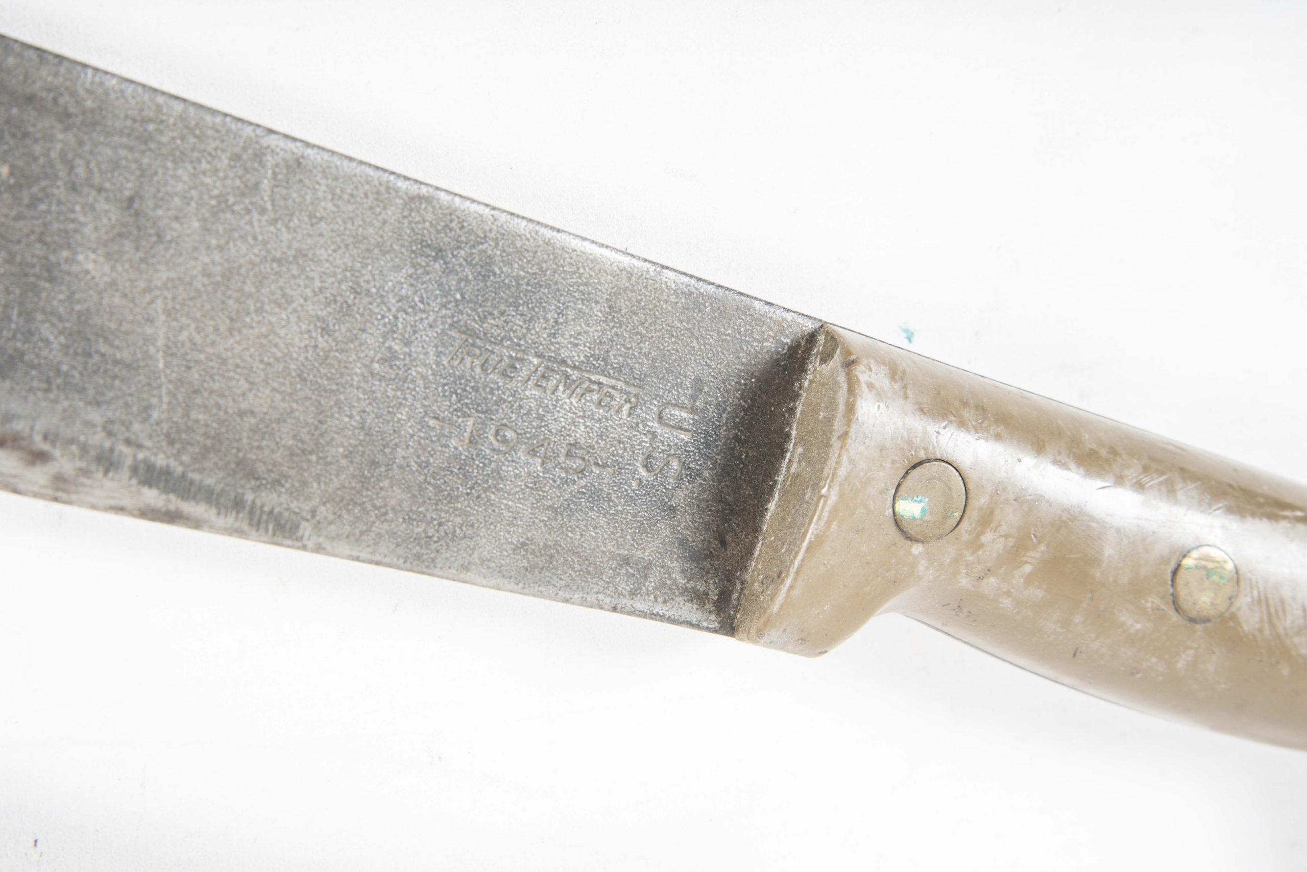 US machete marked True Temper 1945 and scabbard Boyle 1942 — image 4