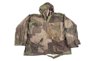 British windproof camouflage smock