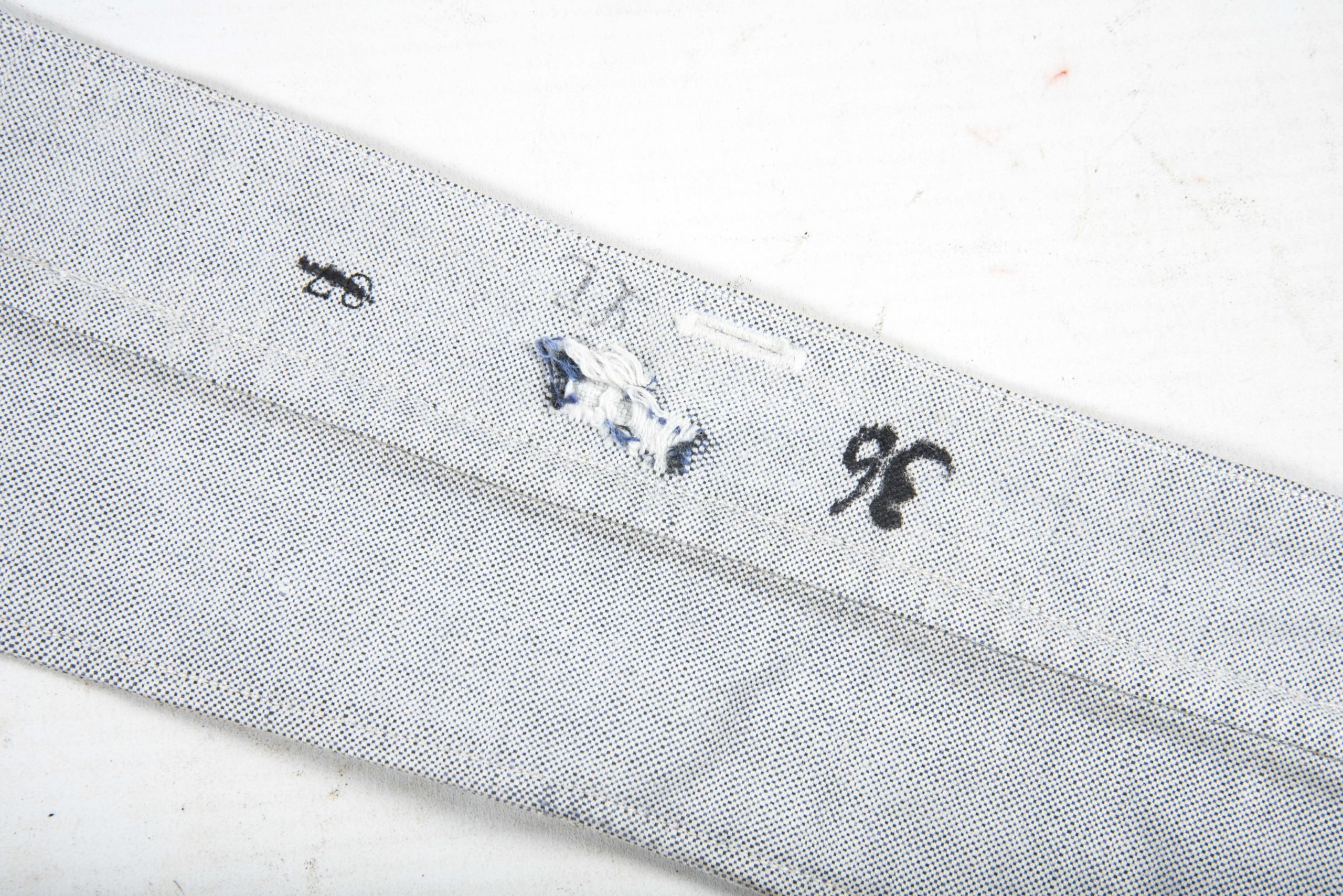 Luftwaffe removable service shirt collar — image 2