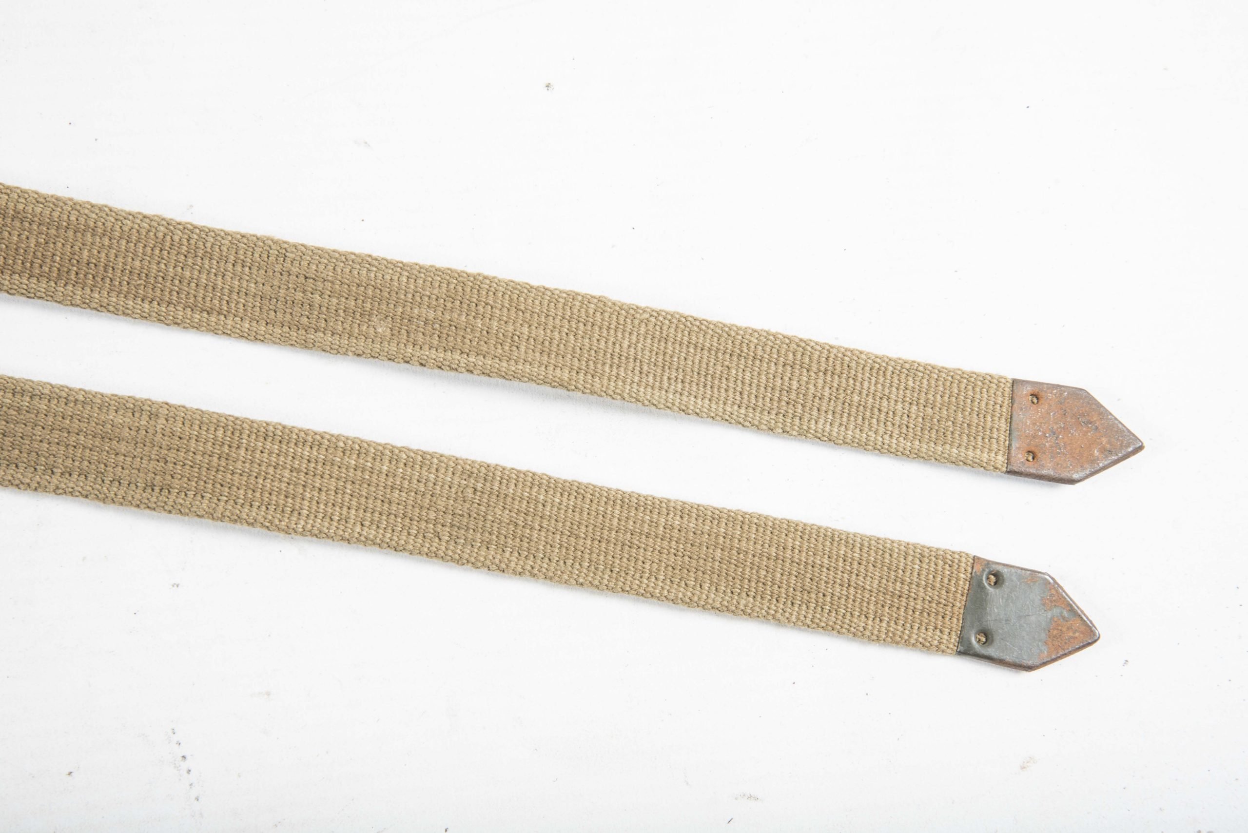 Two matching webbing equipment straps — image 3