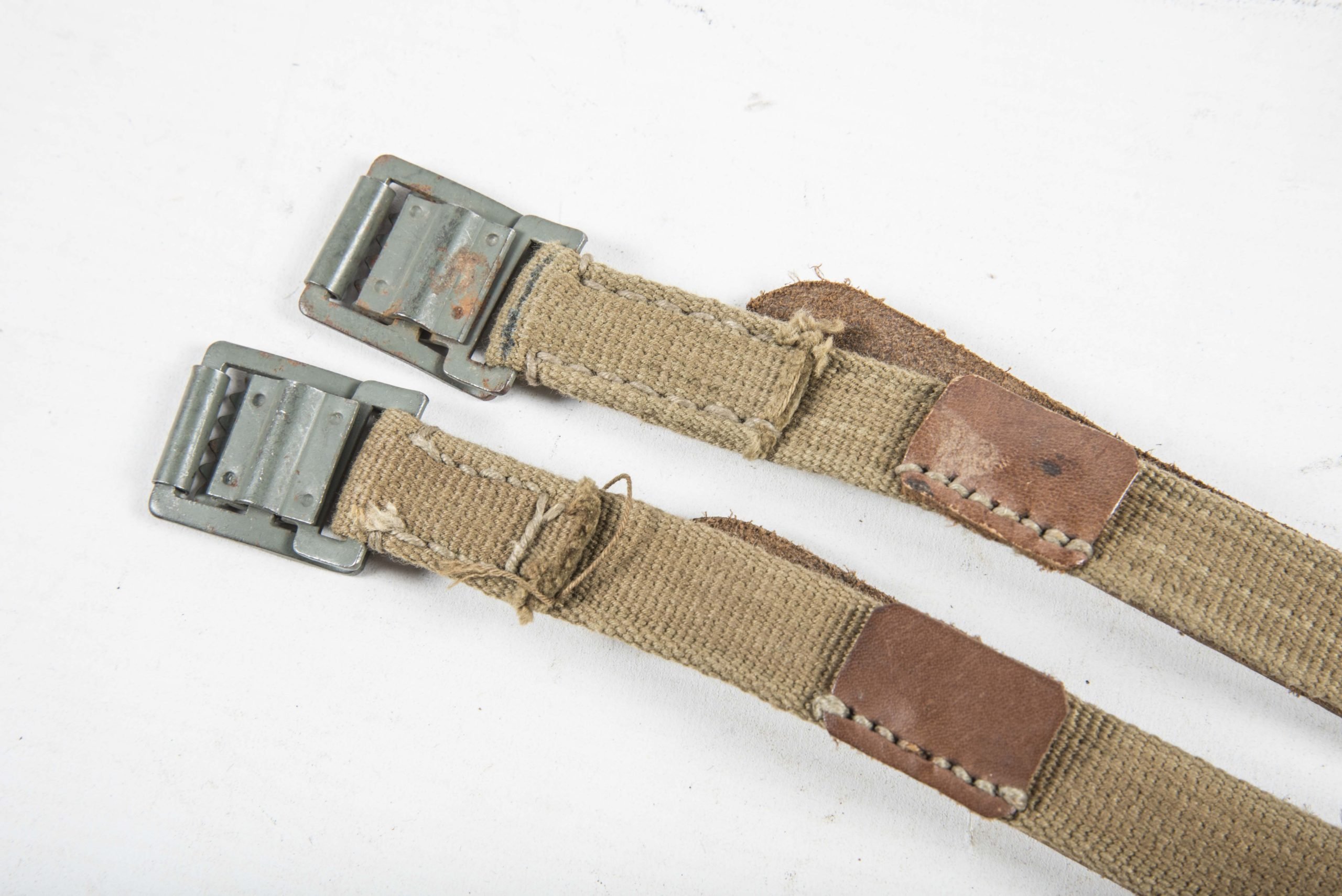 Two matching webbing equipment straps — image 6