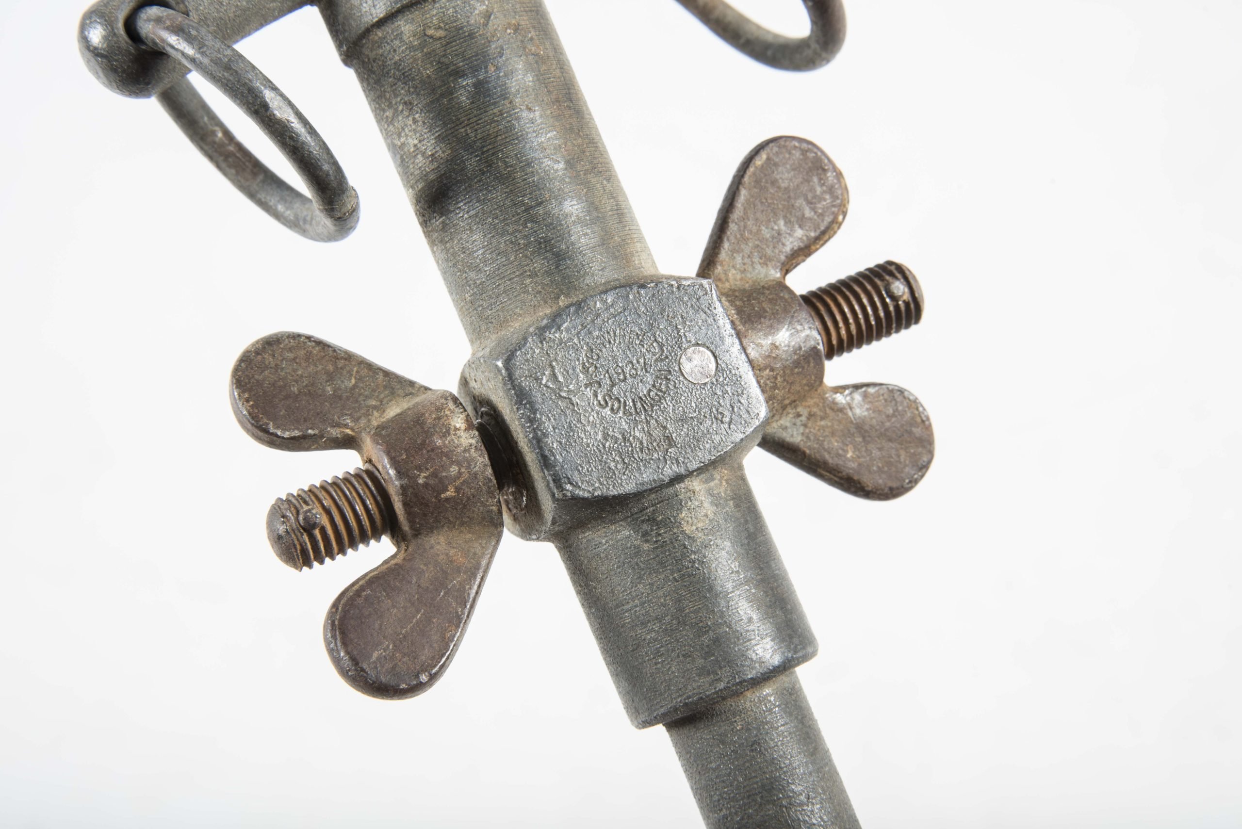 Ground stake dated 1937 — image 2