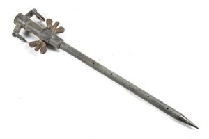 Ground stake dated 1937