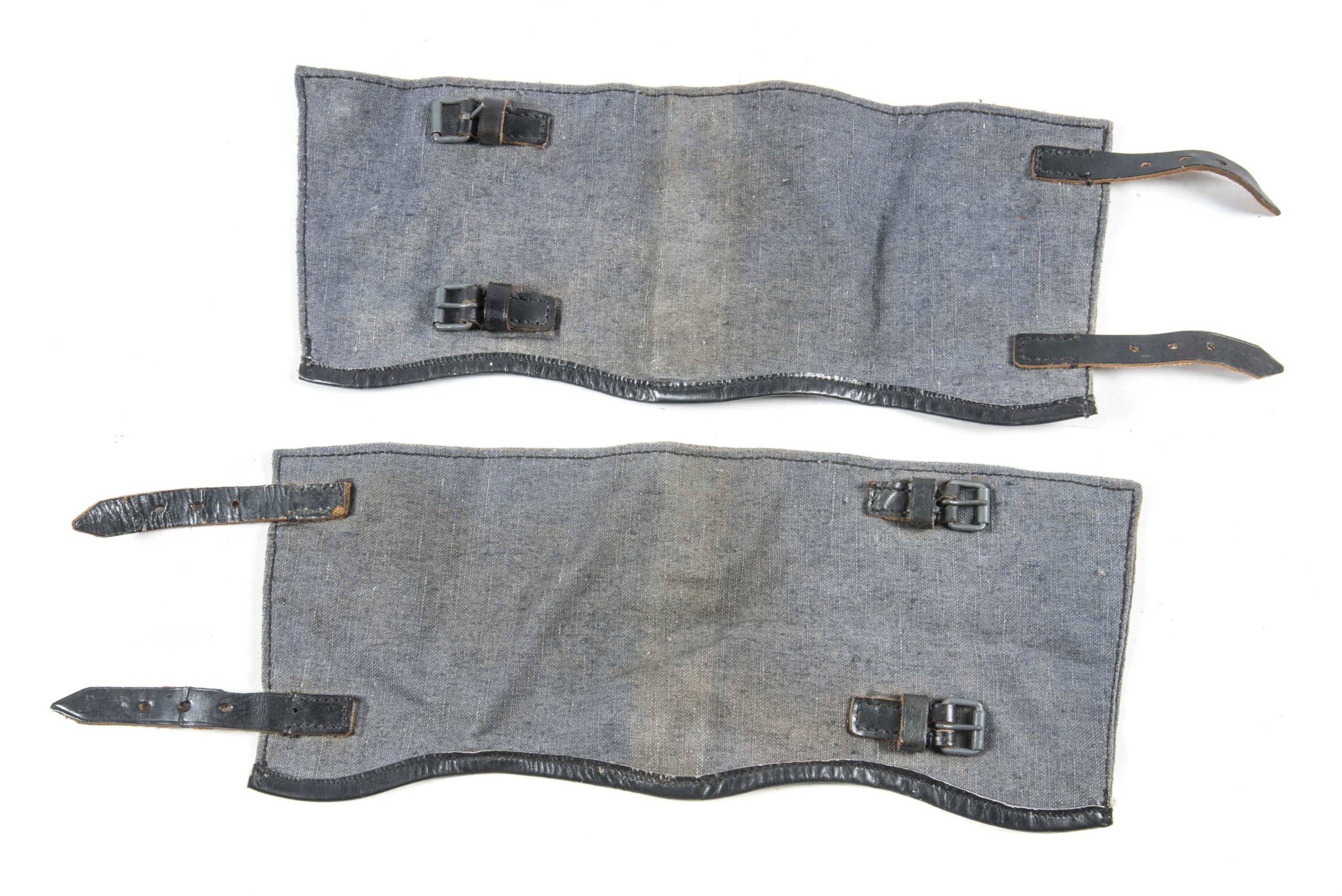 Luftwaffe M37 Gamaschen marked L E Toelle Wuppertal 1943