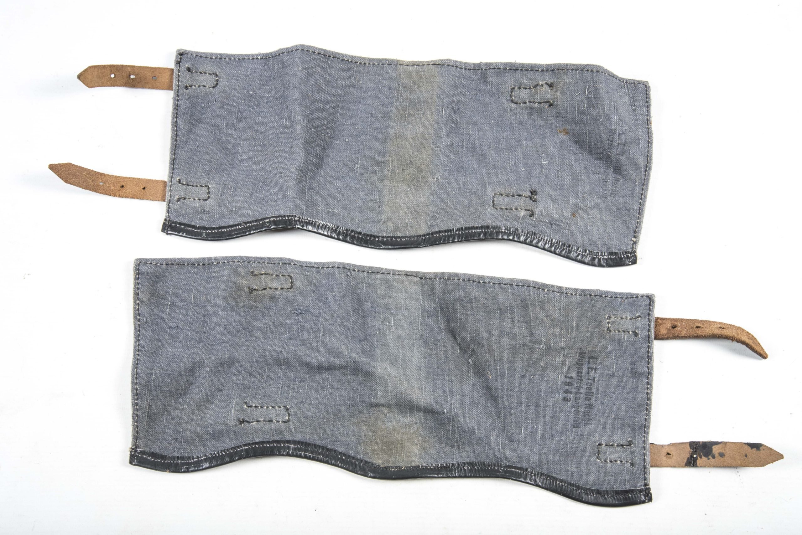 Luftwaffe M37 Gamaschen marked L E Toelle Wuppertal 1943 — image 4