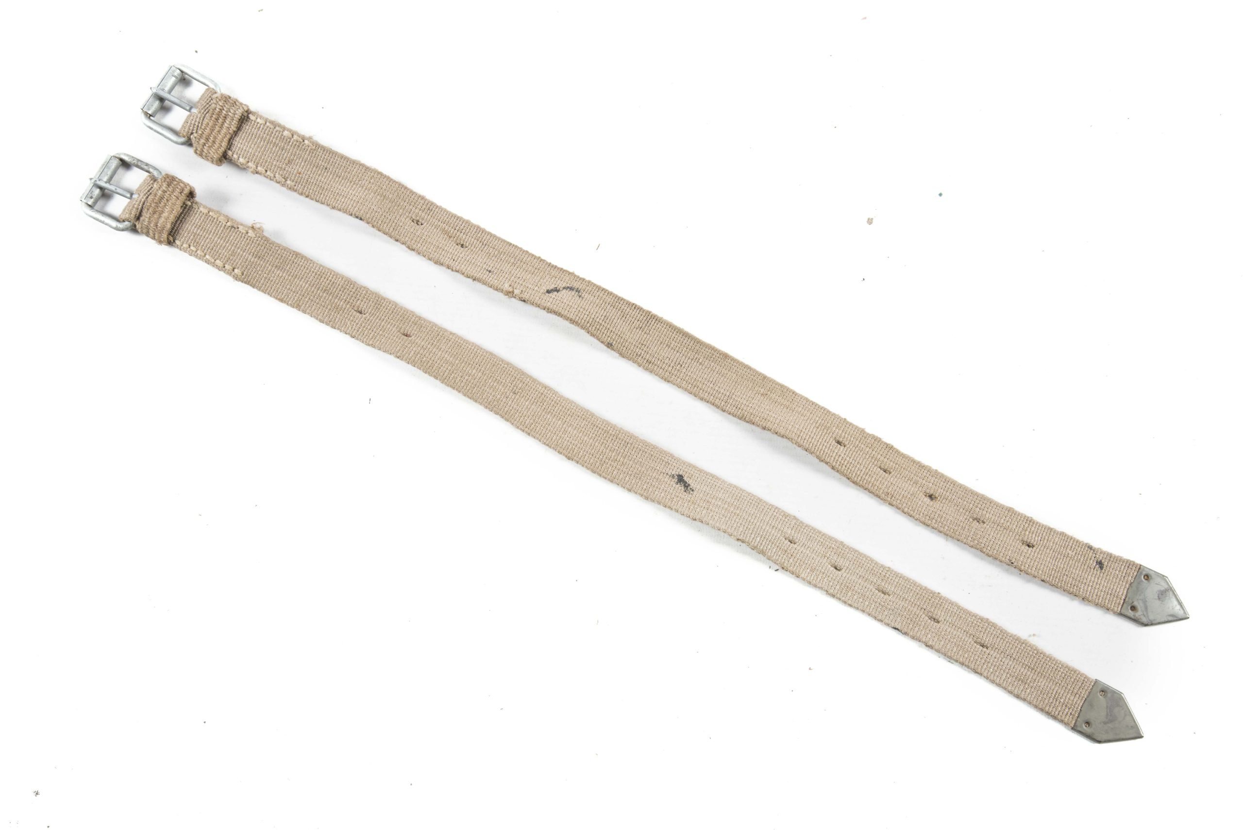 Tan matching webbing equipment straps