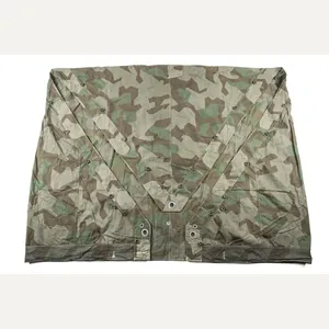 Late war 4-panel M31 Zeltbahn in reduced Splittertarn camouflage with …