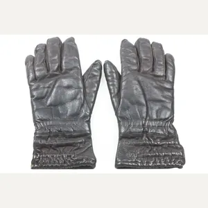 Rare black leather lined Fallschirmjäger gloves