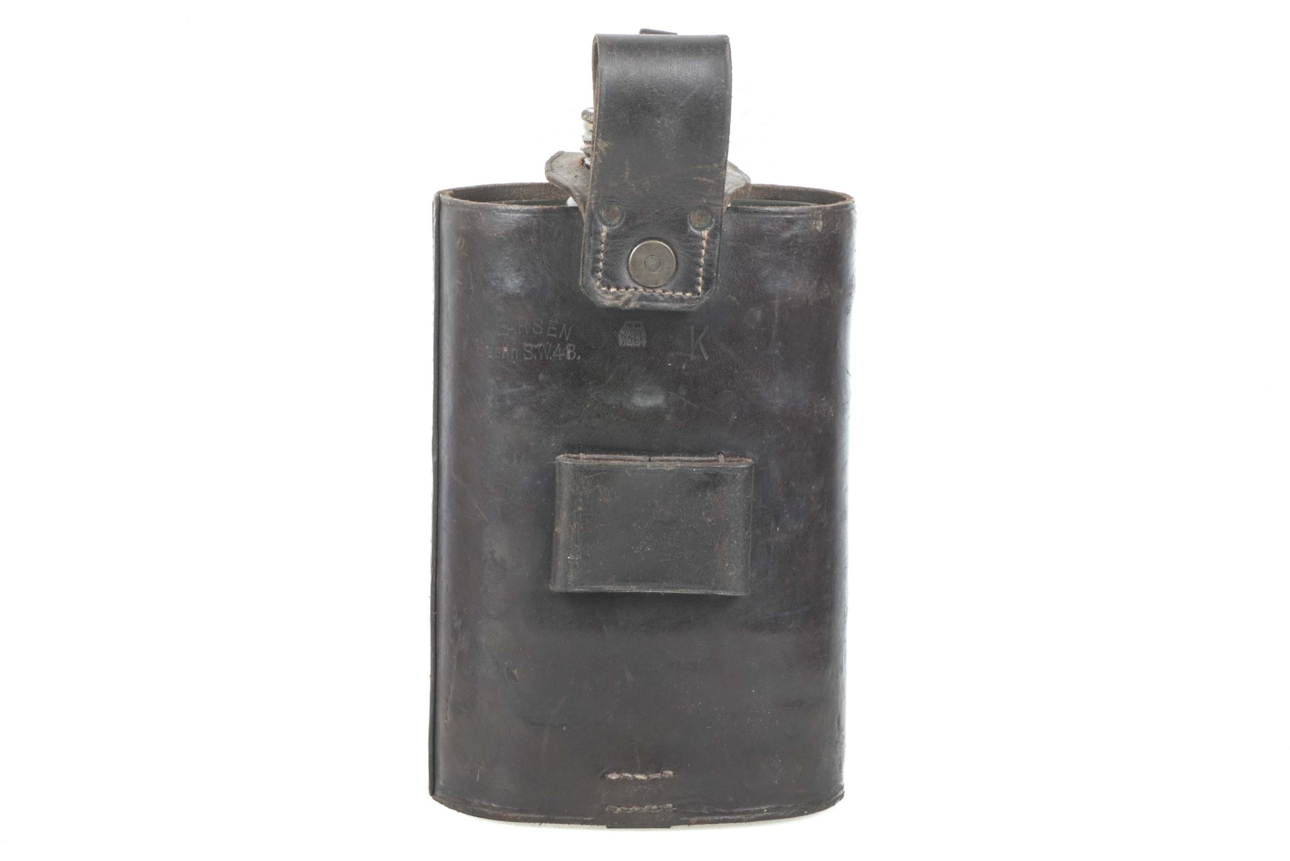 Rare Kavallerietasche Reichswehr gasmask filter marked R. Larsen Berlin S.W.4B, FB 41 bwz — image 3