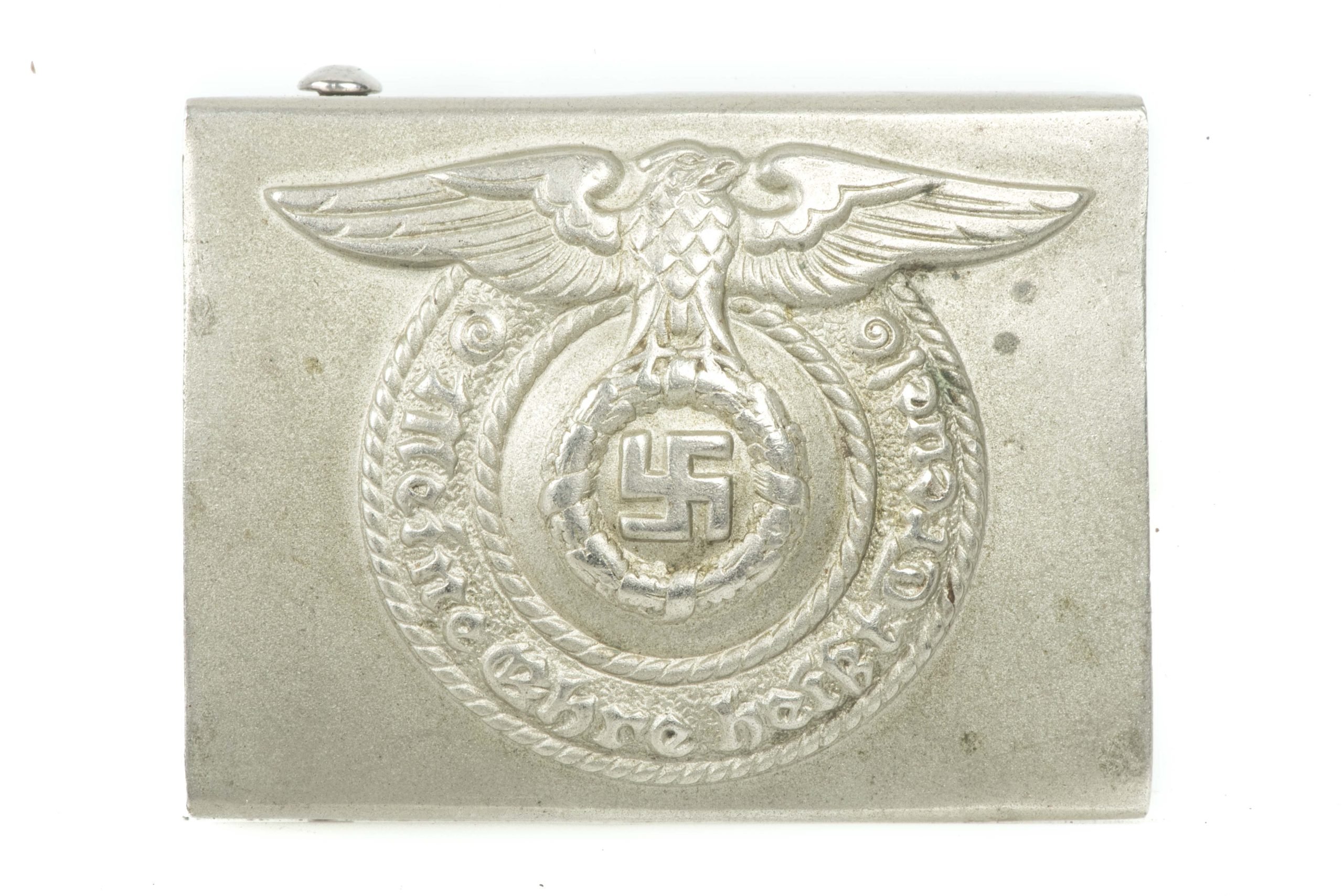 Repaired Waffen-SS EM/NCO belt buckle 'Fat Eagle'