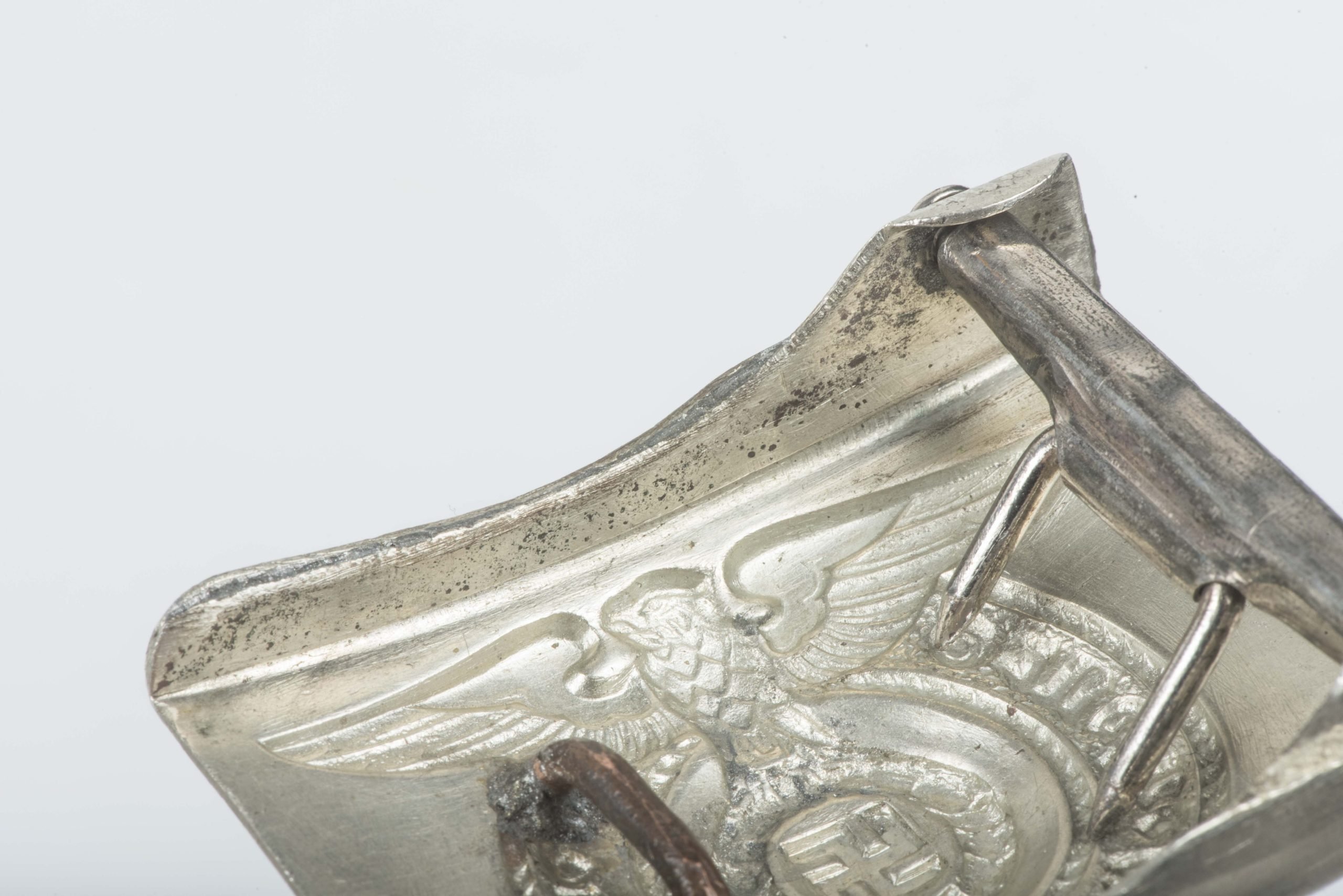 Repaired Waffen-SS EM/NCO belt buckle 'Fat Eagle' — image 3