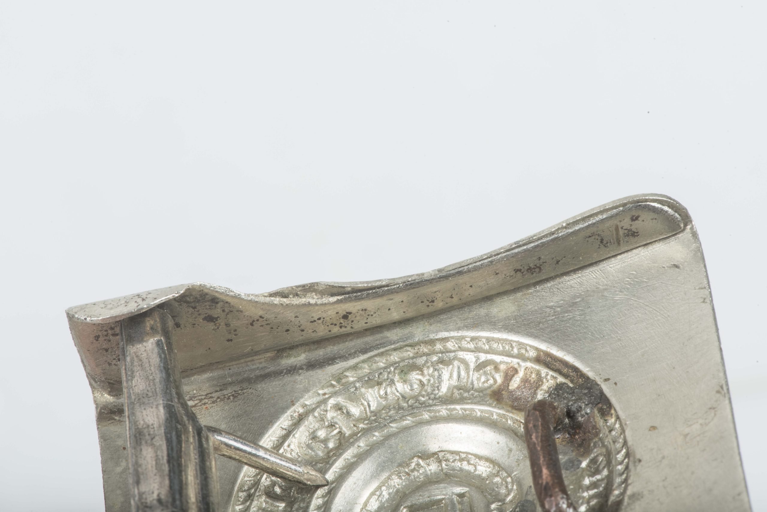 Repaired Waffen-SS EM/NCO belt buckle 'Fat Eagle' — image 4