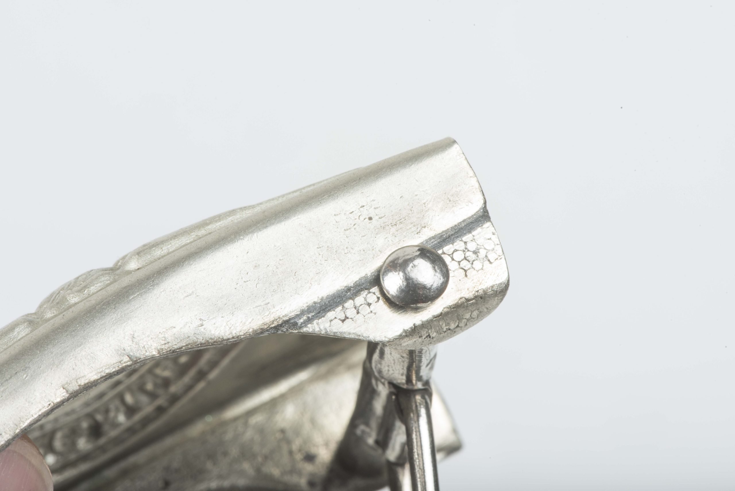 Repaired Waffen-SS EM/NCO belt buckle 'Fat Eagle' — image 6