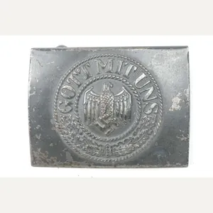 Steel Heer belt buckle marked C.T.D. 1943