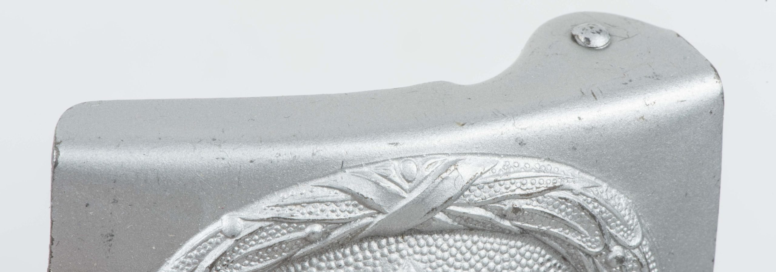 Rare Luftwaffe steel buckle marked C.T.D. 1942 — image 6