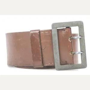 Leather double claw belt marked RZM M/5/71 OLC Croupon size …