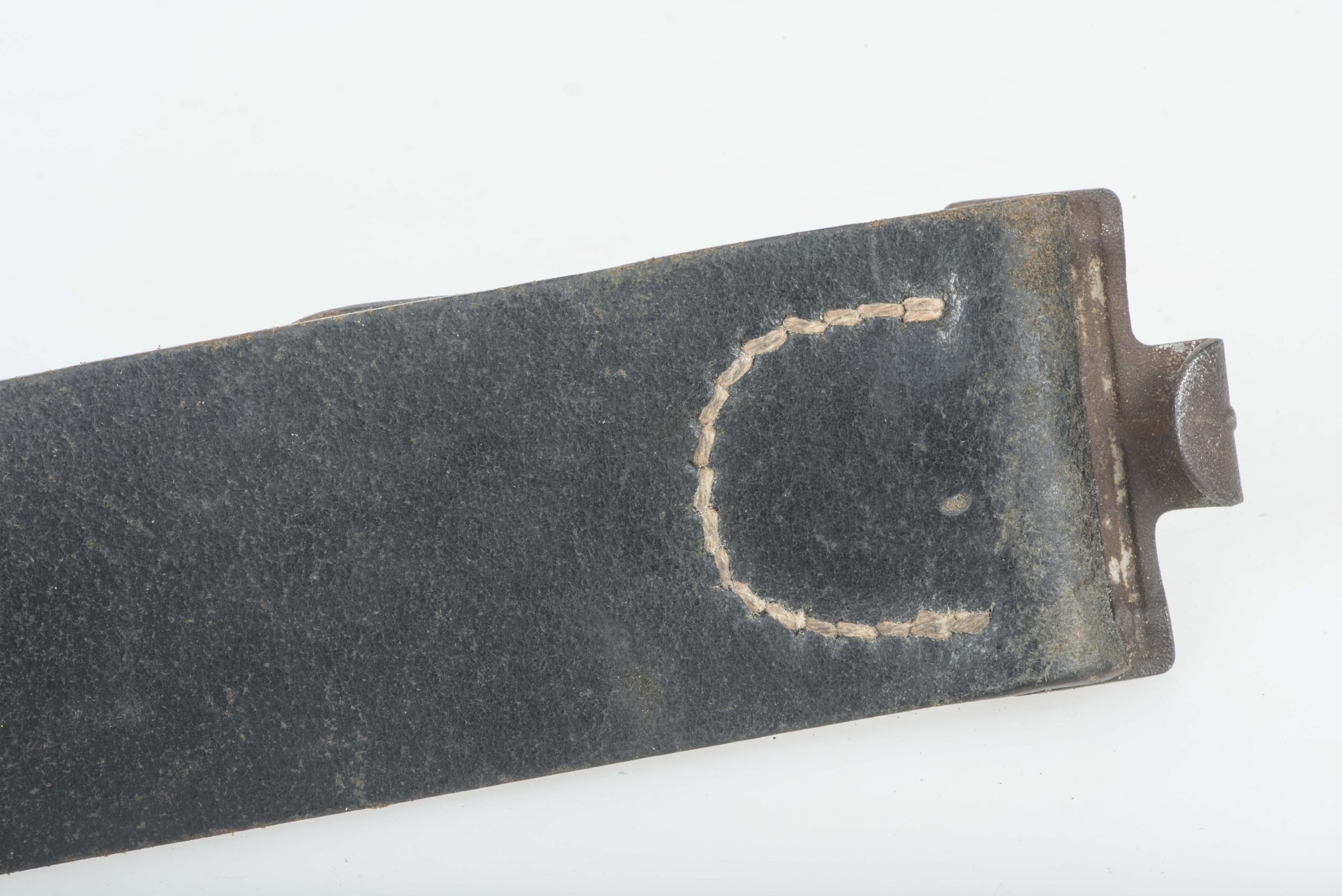 Leather equipment belt marked Aachen 1943 size 100 — image 4