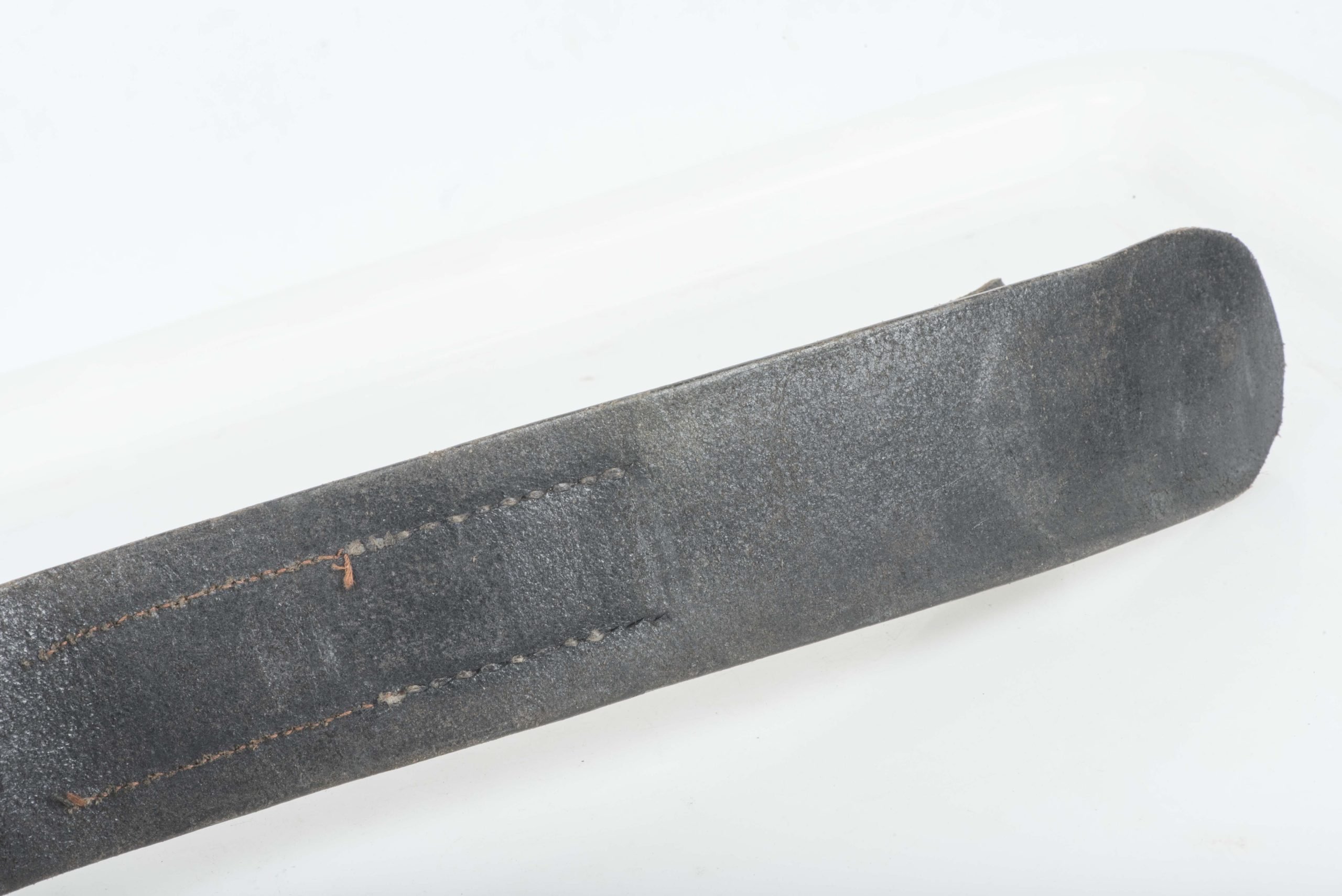 Polizei leather equipment belt marked ATH — image 8