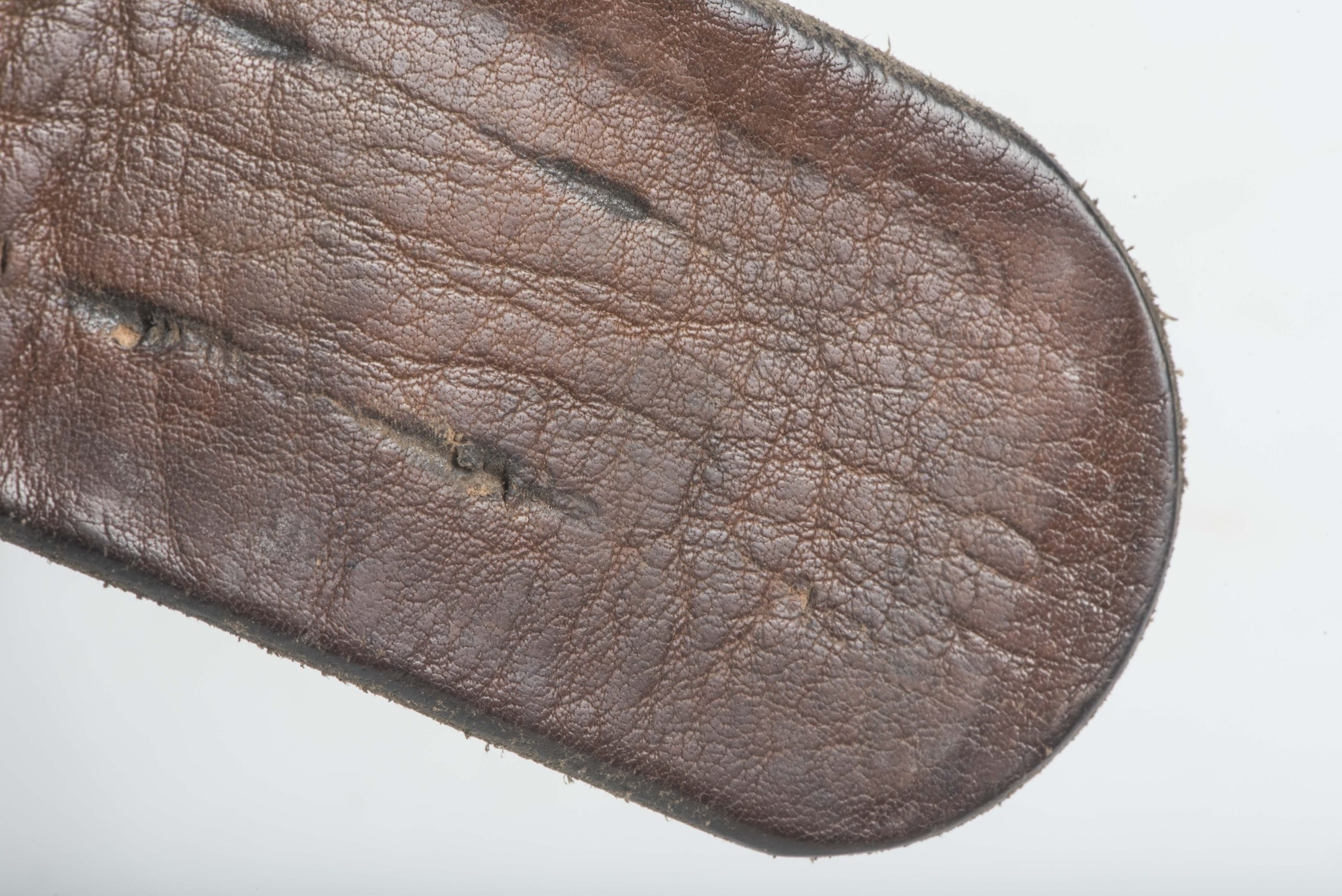 Leather equipment belt marked 0/1250/0011 EZGJ 1943 size 105 — image 5