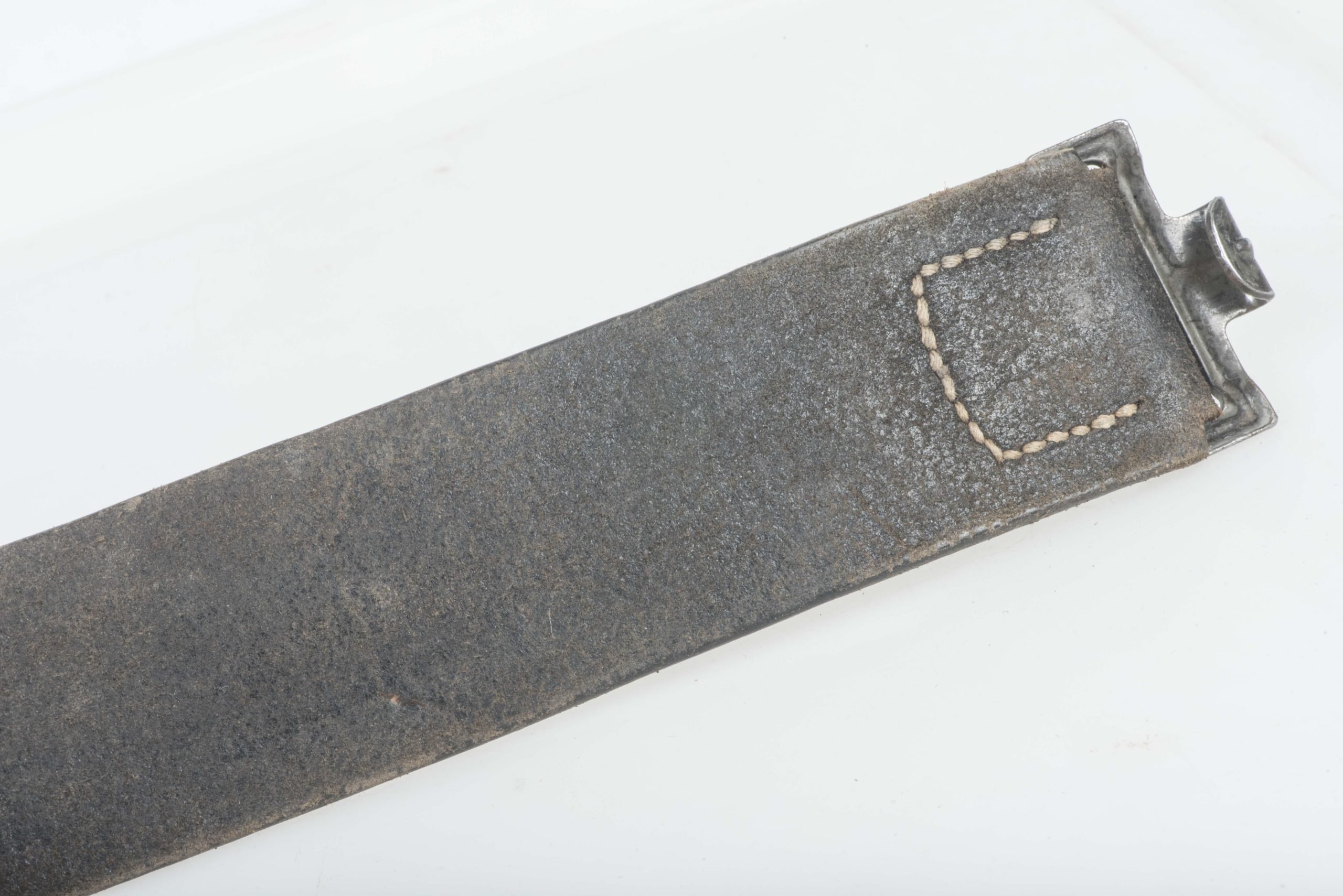 Leather equipment belt marked 0/1250/0011 EZGJ 1943 size 105 — image 7