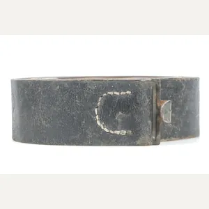 Leather equipment belt marked Franz Brehme Walsrode 1941 size 95