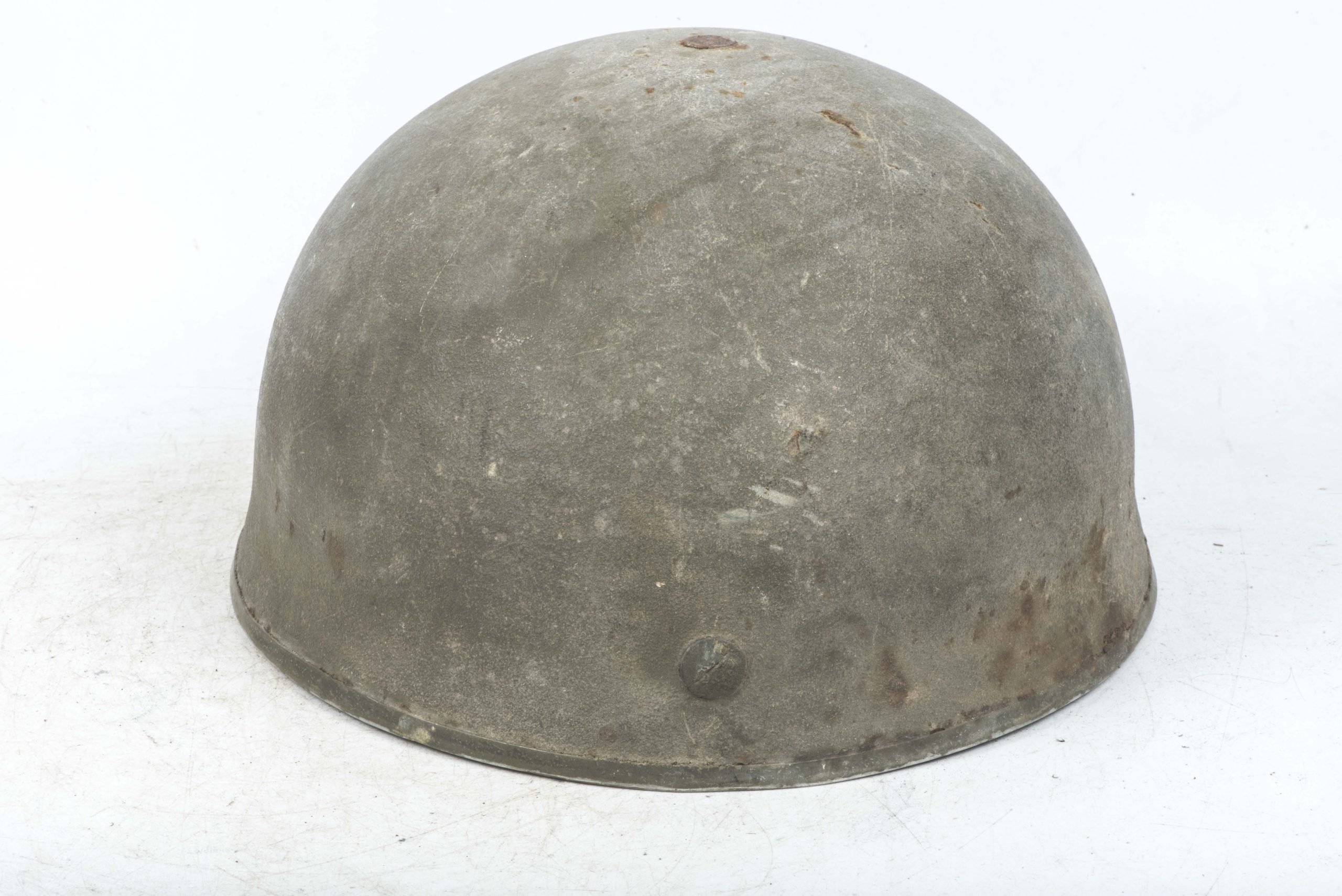 Postwar reissued British paratrooper helmet marked BMB 1944 size 7 3/4 — image 2