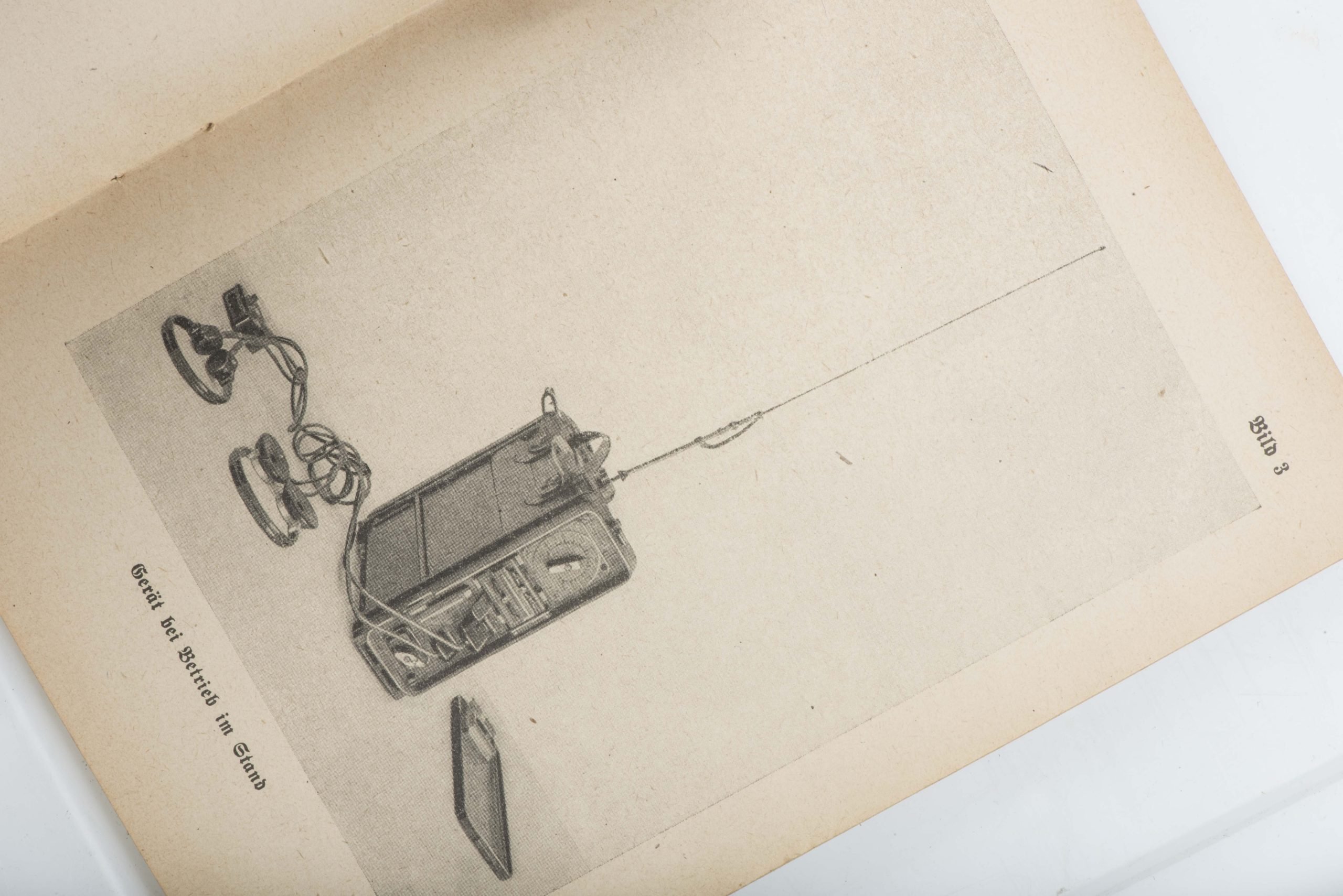 Merkblatt D 998/5 zur Bedienung der Feldfunksprecher b und C — image 12