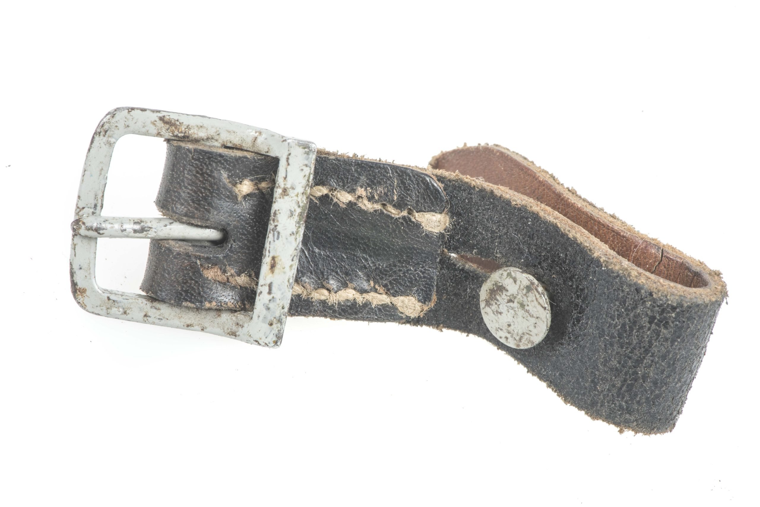 Short German helmet chinstrap part