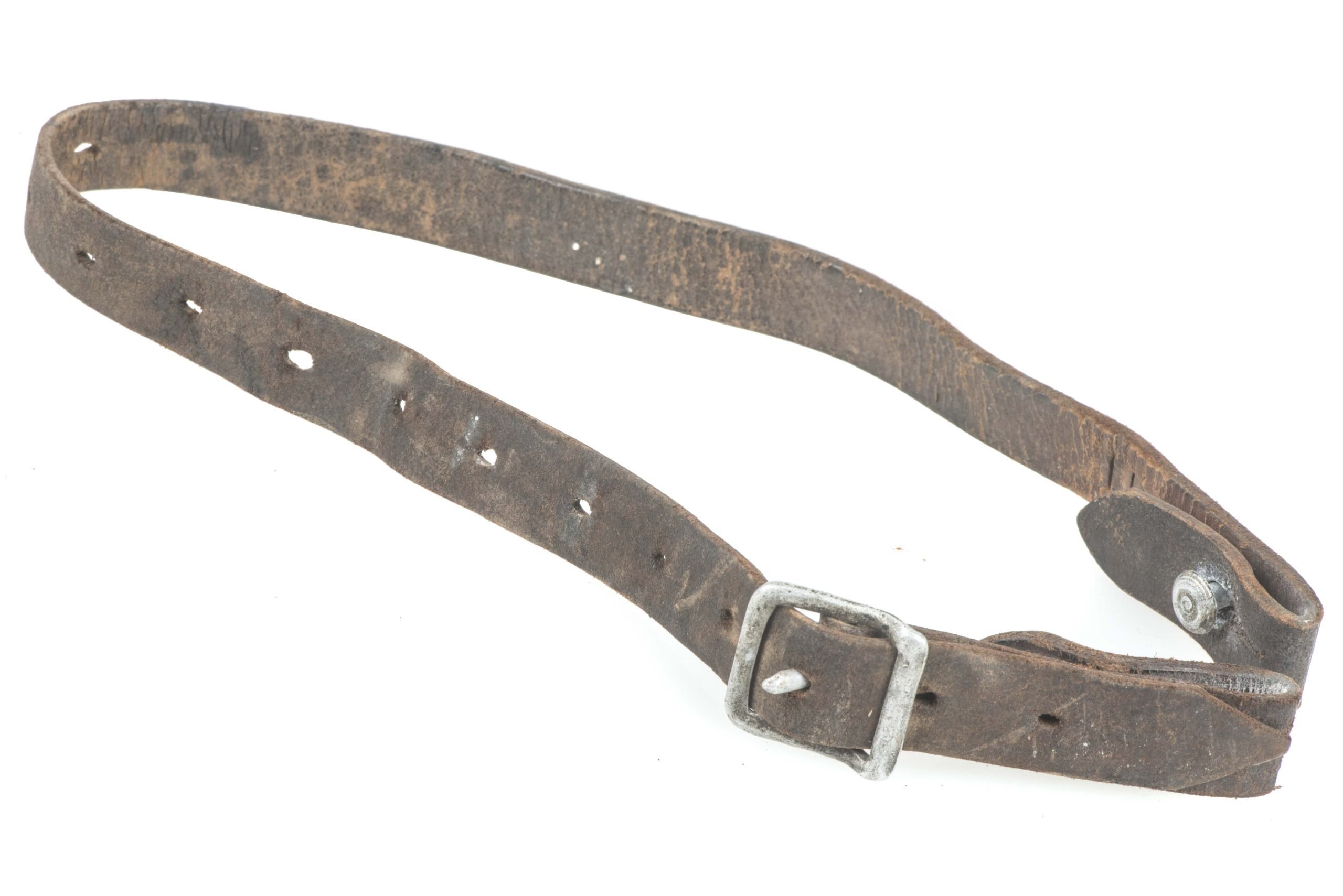 Pre war helmet chinstrap marked LBA