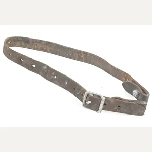 Pre war helmet chinstrap marked LBA