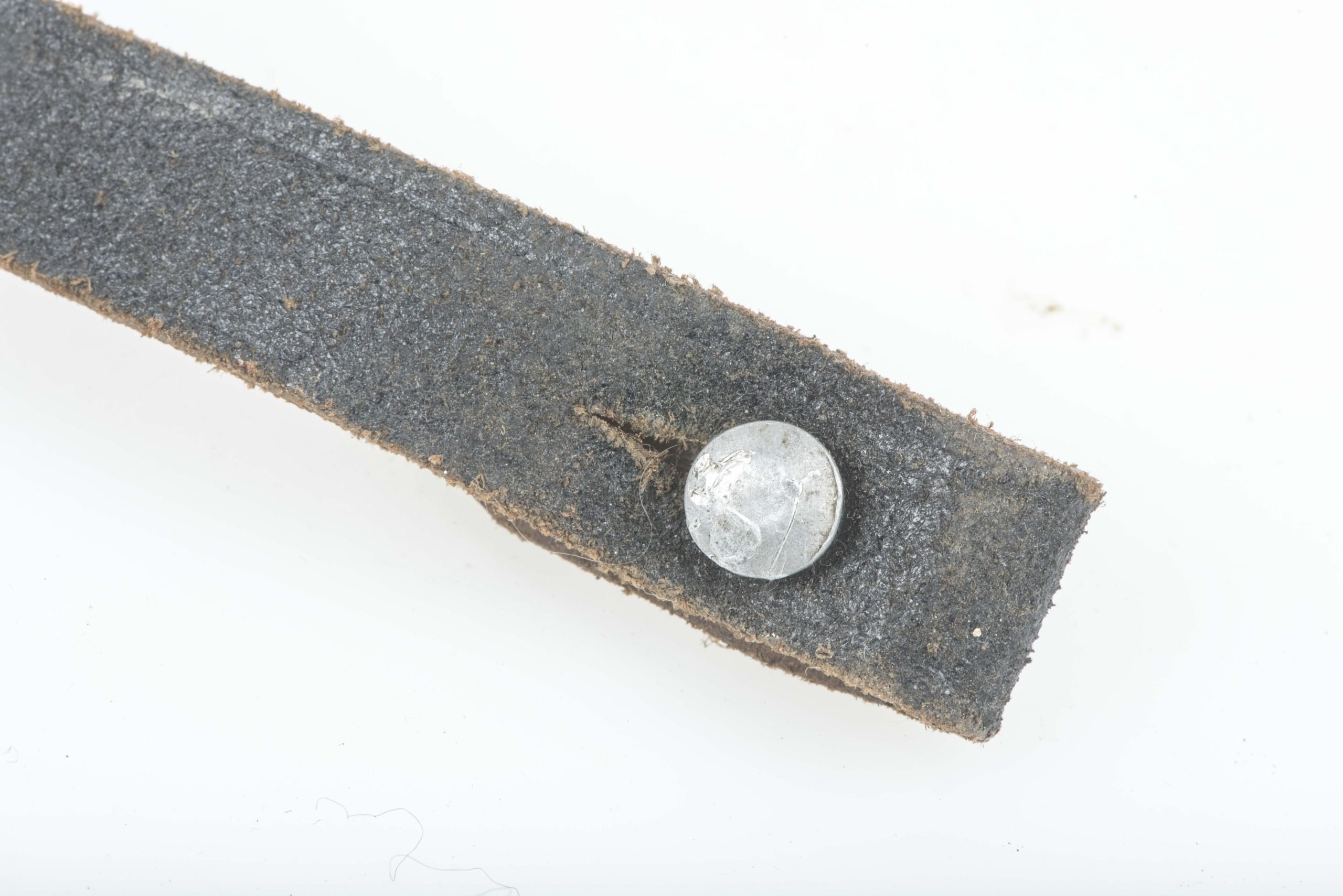 Pre war helmet chinstrap marked Otto Gehrkens Pinneberg — image 6