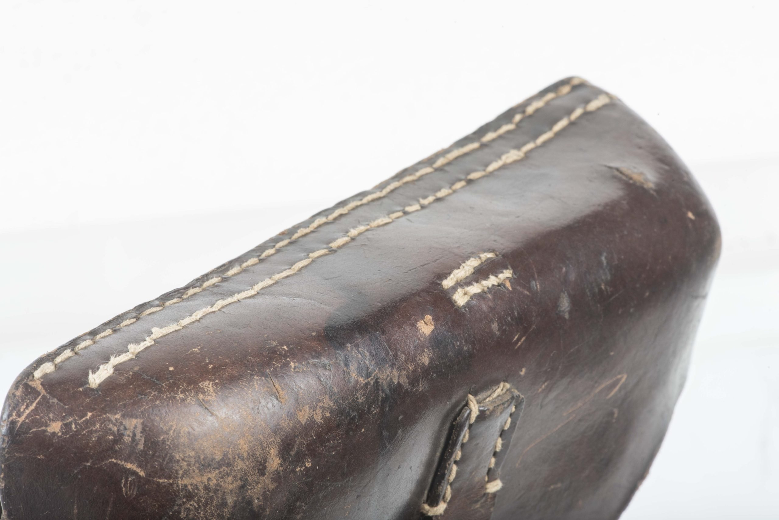 Rare soft leather hardshell P38 holster marked lyo 1943 — image 11