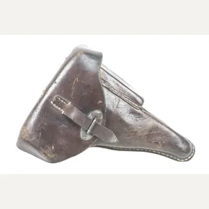 Rare soft leather hardshell P38 holster marked lyo 1943