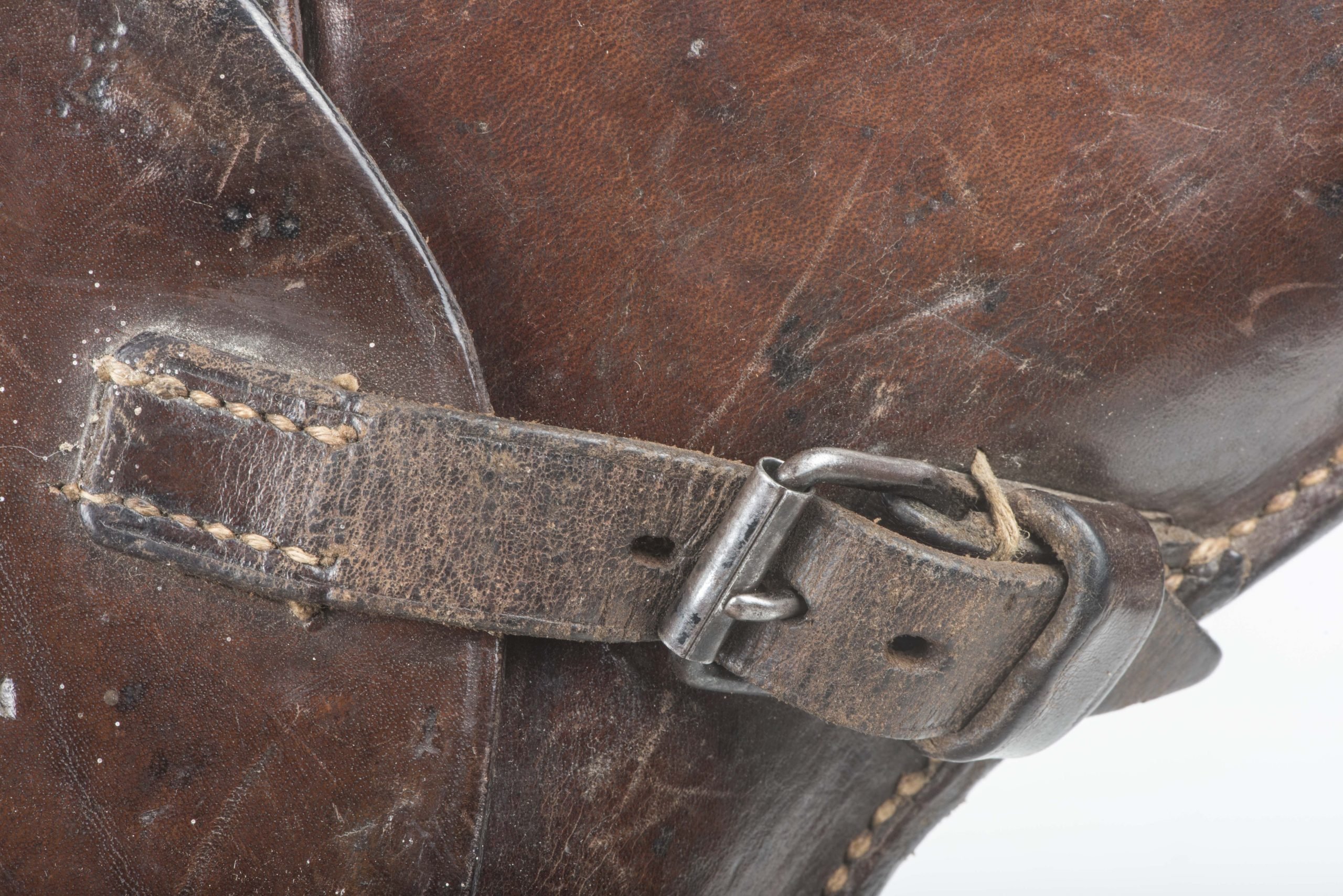 Brown P08 Luger holster marked Gebrüder Klinge Dresden 1938 — image 11