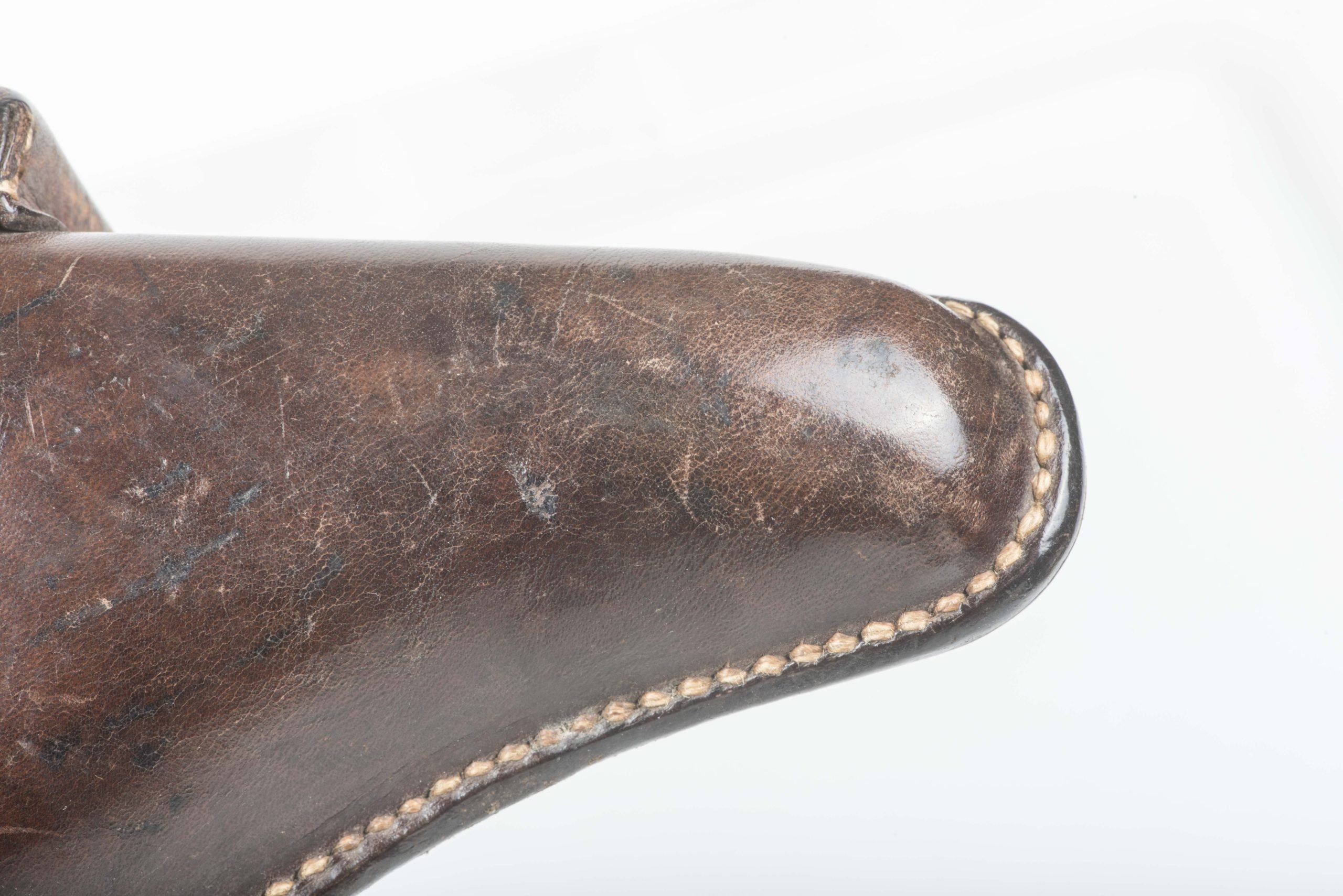 Brown P08 Luger holster marked Gebrüder Klinge Dresden 1938 — image 12