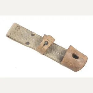Rare late war grey webbing K98 bayonet frog