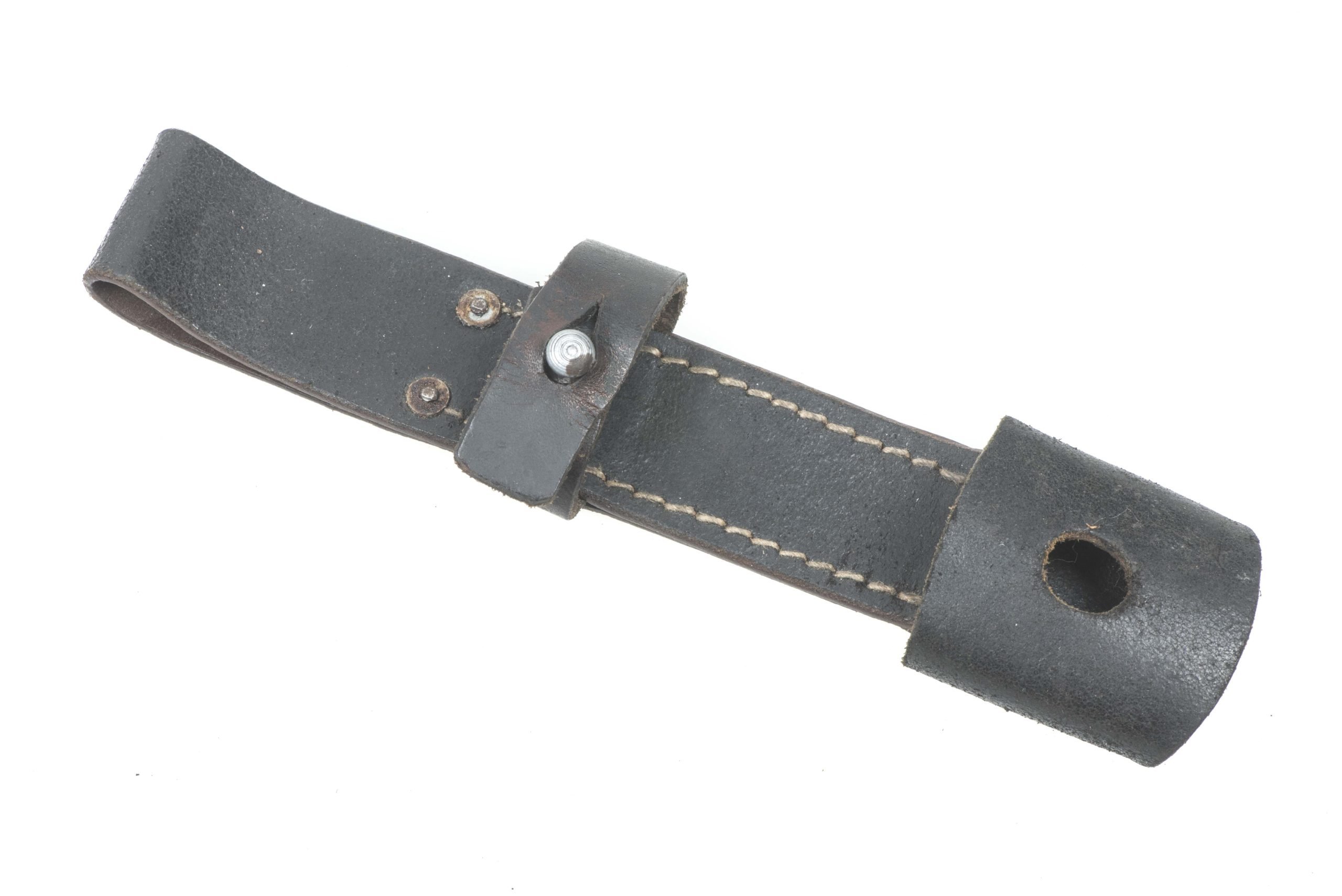 Late war K98 bayonet frog marked RBNr. 0/1001/0038