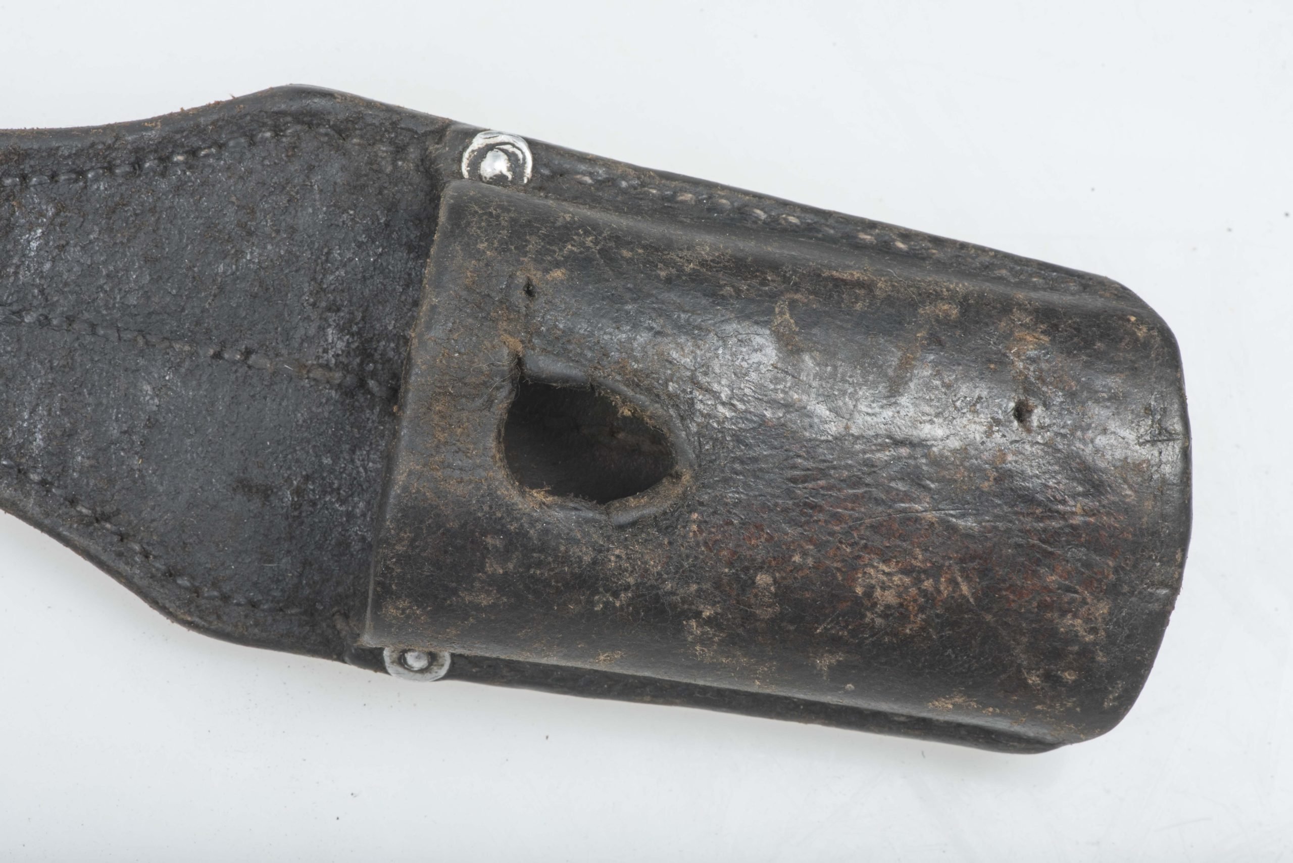 K98 bayonet frog marked E 37 with unit marking 2./N.14 I — image 2