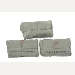 3 matching Sanitäter bandages dated 1939