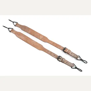 Matching pair MG34 u. MG42 lafette carrying straps marked WaA …